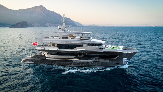 NBA Star Tony Parker’s 34m motor yacht INFINITY NINE under construction at Ava Yachts