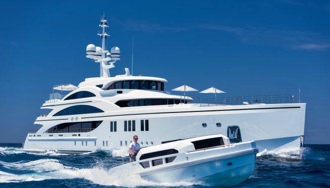 63m charter yacht 11.11 is offering a fantastic discount in the Bahamas and the Caribbean