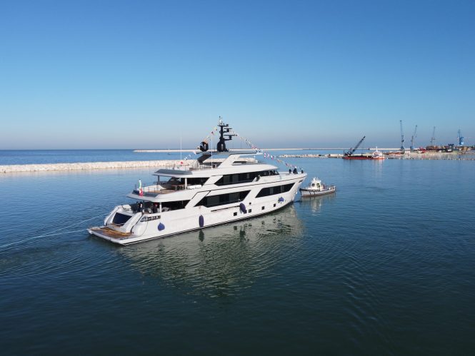 Cantiere delle Marche launches luxury yacht ‘RJ 130’