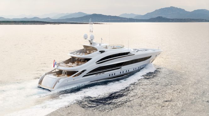 50m Motor Yacht Project AURA unveiled by Heesen