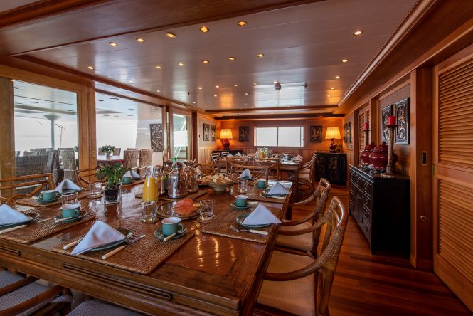 Interior dining area