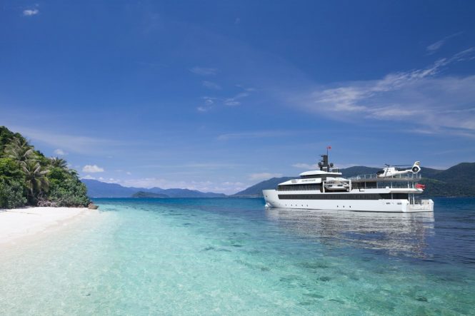 53m luxury motor yacht ISLAND ESCAPE available for charter in Australia