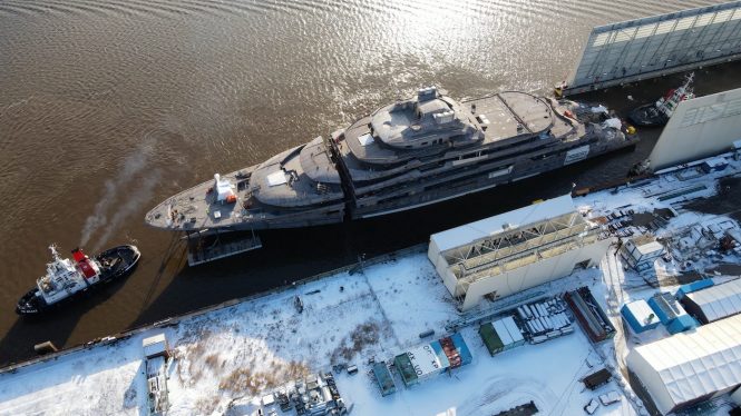 Lurssen building 140+m mega yacht Project LUMINANCE due in 2022