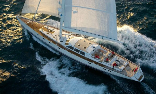 Excellent 15% Charter Discount in the Caribbean with 43m Sailing Yacht CAVALLO