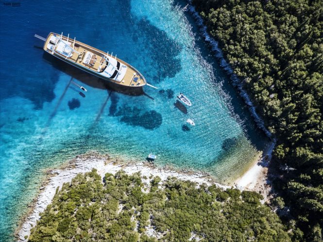 Luxury sailing yacht Love Story new to charter in the Eastern Mediterranean