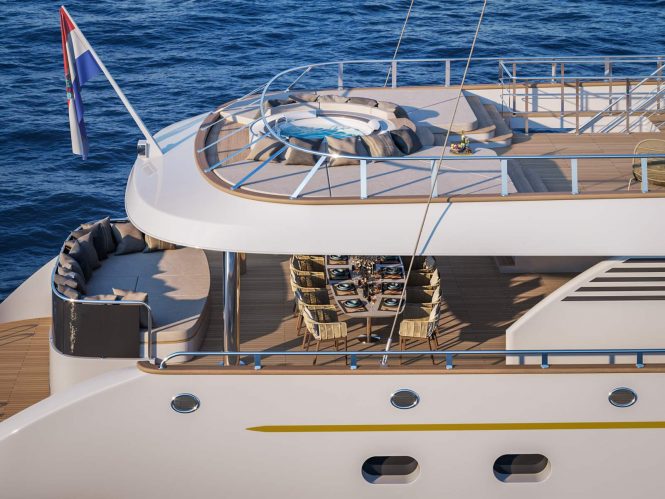 aft deck details