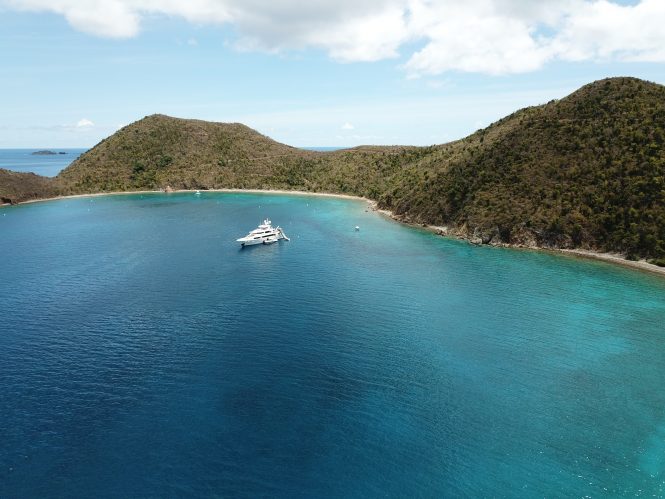 Fill the gap: Luxury charter yacht FAR NIENTE available in the British Virgin Islands 6th-15th April
