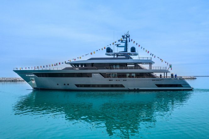 Riva launch 50m luxury motor yacht FIFTY in Italy