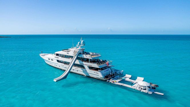 47-metre superyacht Mi Amore refitted and ready for luscious Bahamas luxury charters