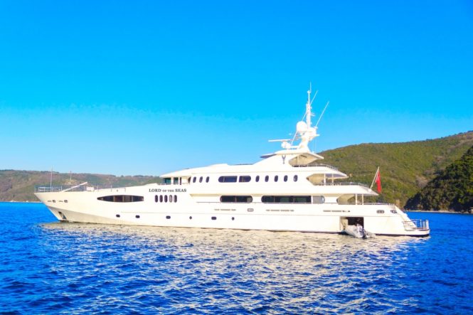 Spring special offered by 58m charter yacht LORD OF THE SEAS in the Mediterranean