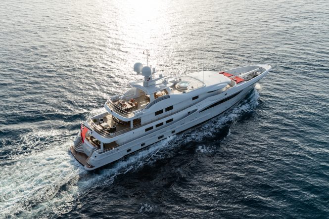 Amels superyacht GRACE returns home for refit