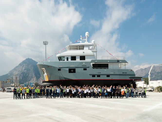 Bering Yachts launches B77 luxury yacht Veronika