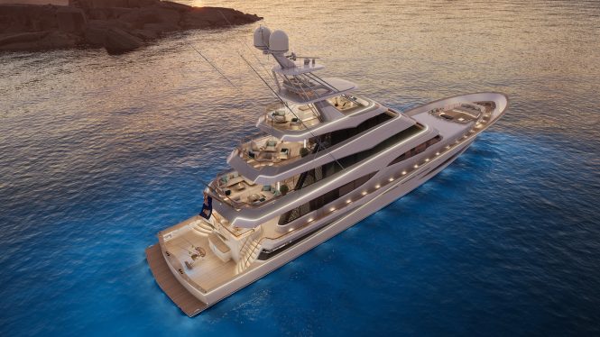 Introducing largest true sportfish superyacht PROJECT 406 by Royal Huisman