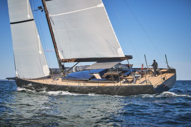 Luxury sailing yacht Vegas Baby delivered