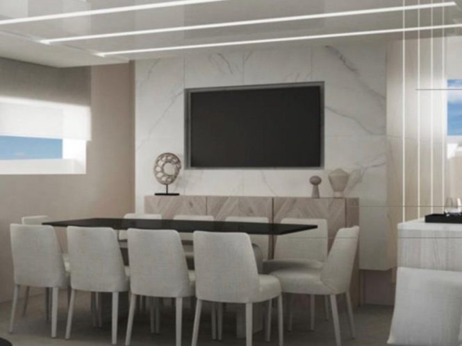 Saloon dining area
