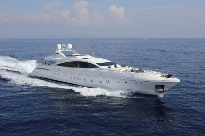 France and Italy welcomes new superyacht AAA to luxury yacht charter grounds