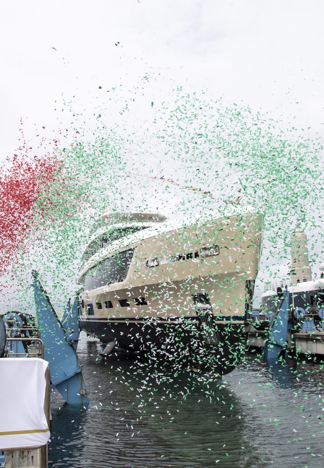 Benetti Launches superyacht Hawa, a full custom 48M yacht