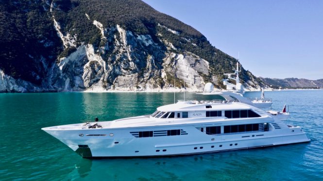 Superyacht ALALYA available for charter in Croatia