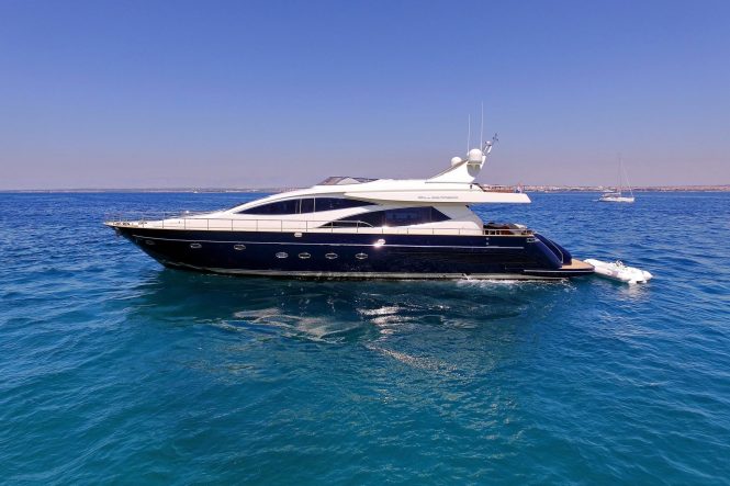 Lucky luxury yacht 888 ready for Croatia charters