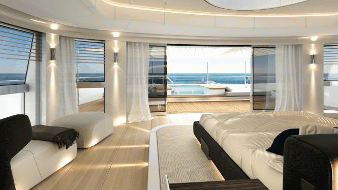 Sanlorenzo superyacht Cloud 9 in Western Mediterranean this summer