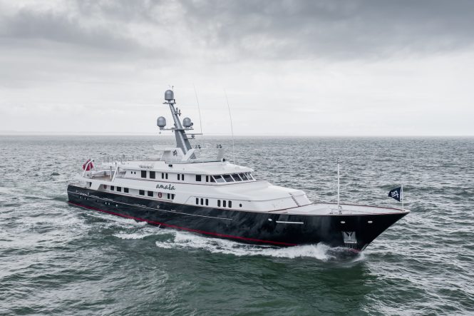 Classic luxury yacht Amara completes refit at home