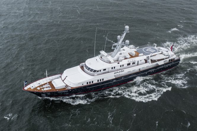 aerial view © Feadship