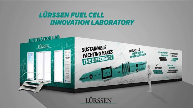 Introducing the first Lürssen superyacht with ‘Project Pa-X-ell’ fuel cell technology