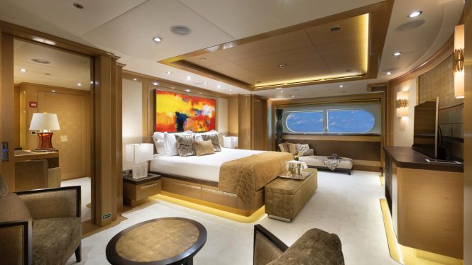 Large master suite offering plenty of comfort
