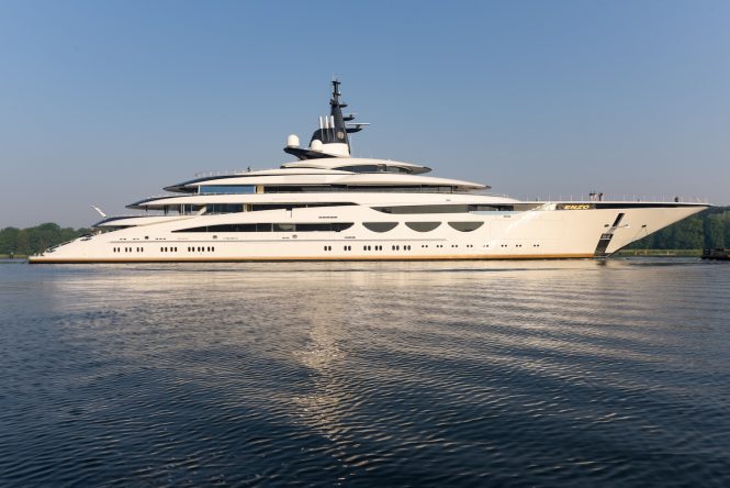 Lürssen launches 115 metre luxury mega yacht Enzo