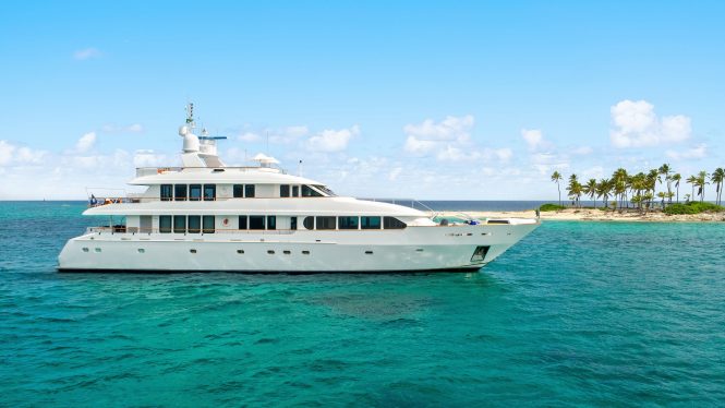 Refitted charter yacht Just Sayin’ available in New England, Florida and Bahamas