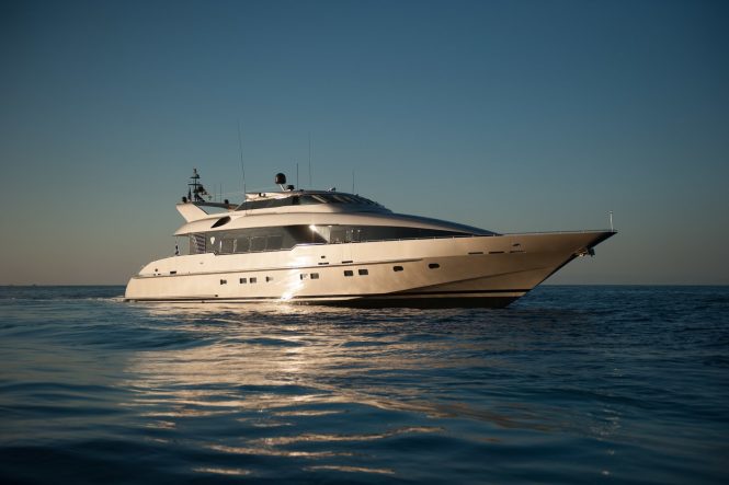 15% off offered by 37m Heesen charter yacht PANDION in Greece