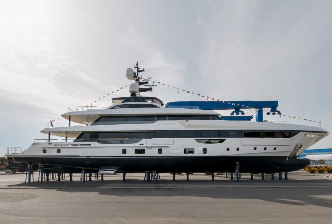 50m Motor yacht PIACERE launched by ROSSINAVI