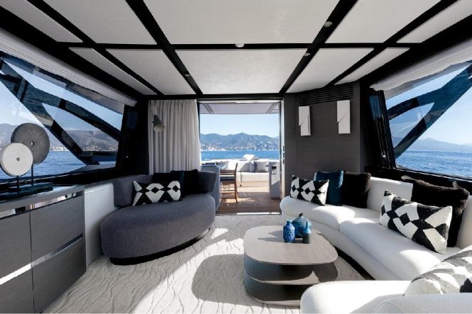 Saloon looking aft
