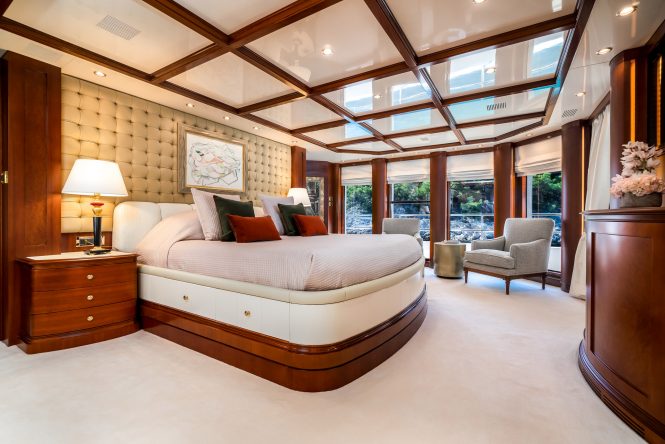 Spacious and elegant master suite