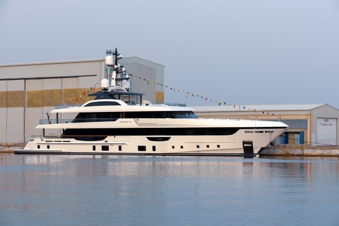 Super yacht PIACERE at Rossinavi