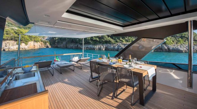 aft deck area