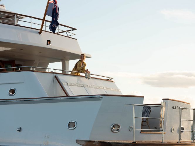 South Pacific Charter Yacht SEA BREEZE III beautifully refitted ready to host you on board