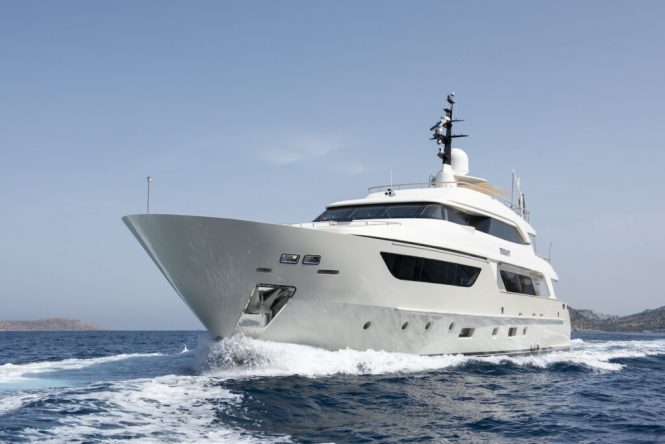 Superyacht THERAPY available in the Cyprus and Turkey luxury yacht charter grounds