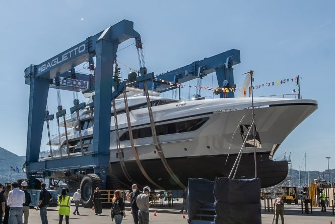 Baglietto luxury yacht LION launched