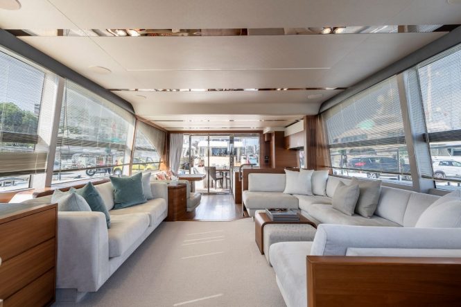 Saloon with comfortable seating