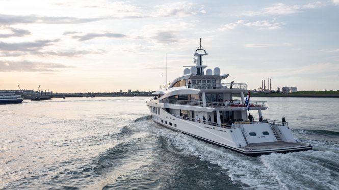 Second 60m Amels 200 luxury yacht MOONSTONE delivered