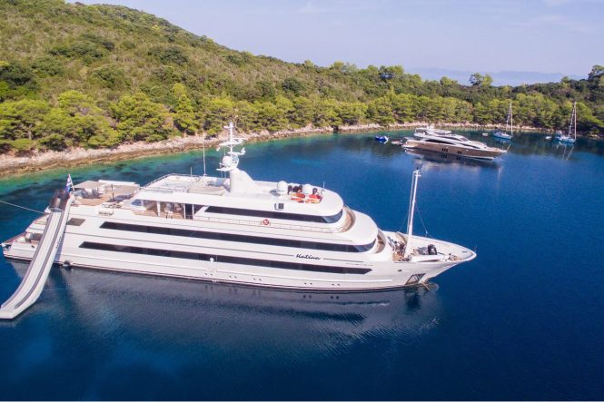 Last minute 20% discount on charters aboard 60m KATINA superyacht in Croatia