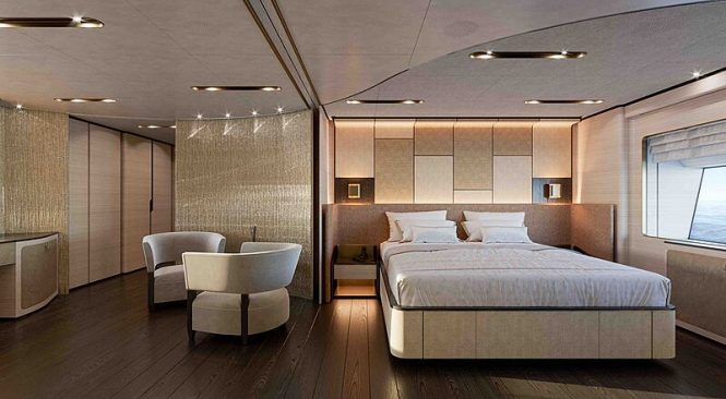 Master suite rendering © Baglietto