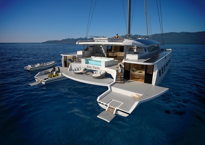 Introducing the new Wider-Pajot Eco Yacht 145 catamaran