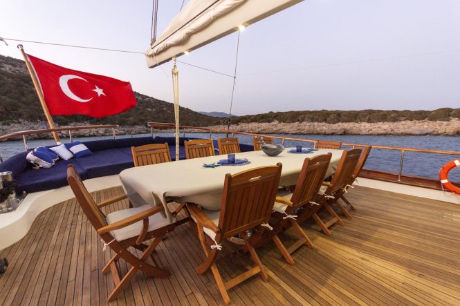 alfresco dining table