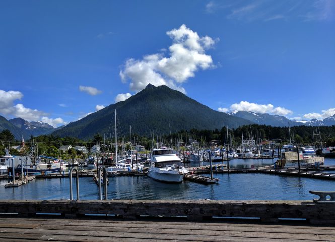 Crescent Harbor in Alaska