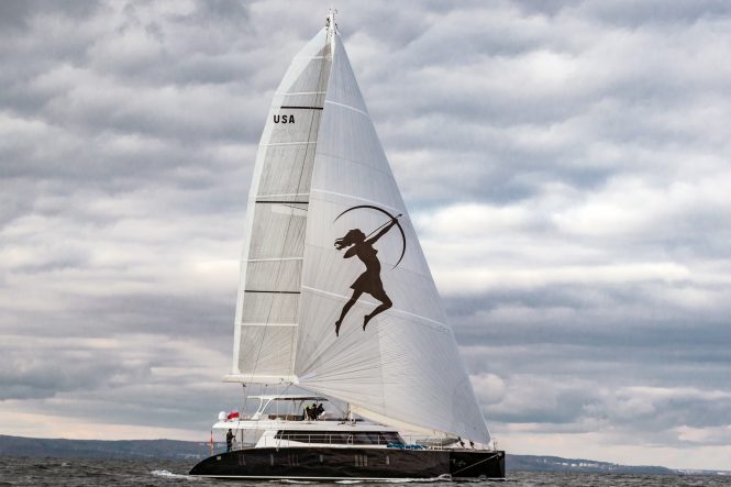 Charter catamaran yacht DIANA