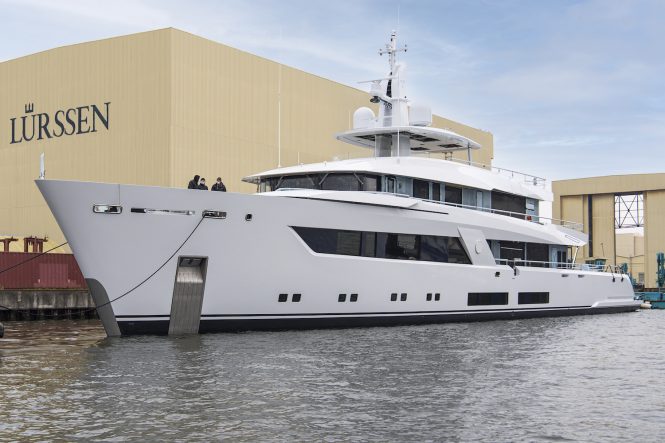 55m Lürssen luxury yacht Moon Sand delivered
