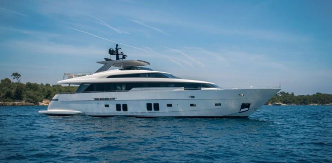 Luxury yacht GEORGE FIVE available for Eastern Mediterranean charters