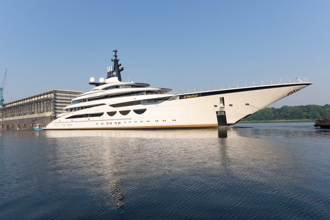 Lürssen delivers 115-metre mega yacht AHPO, formerly Project ENZO